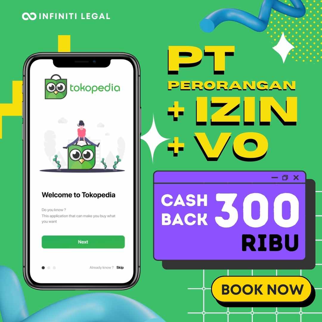 promo tokopedia pembuatan pt perorangan