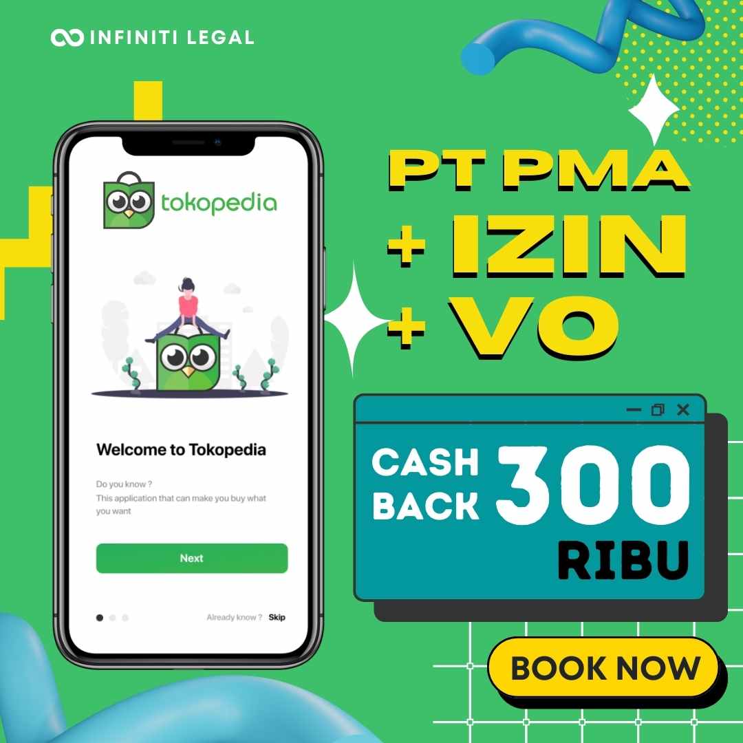 promo tokopedia pembuatan pt pma