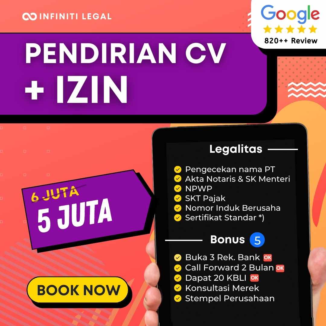 jasa pendirian cv