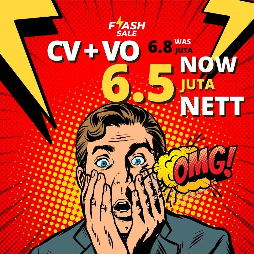 flash sale cv + vo