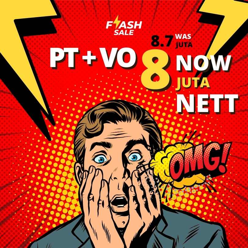 flash sale pt + vo