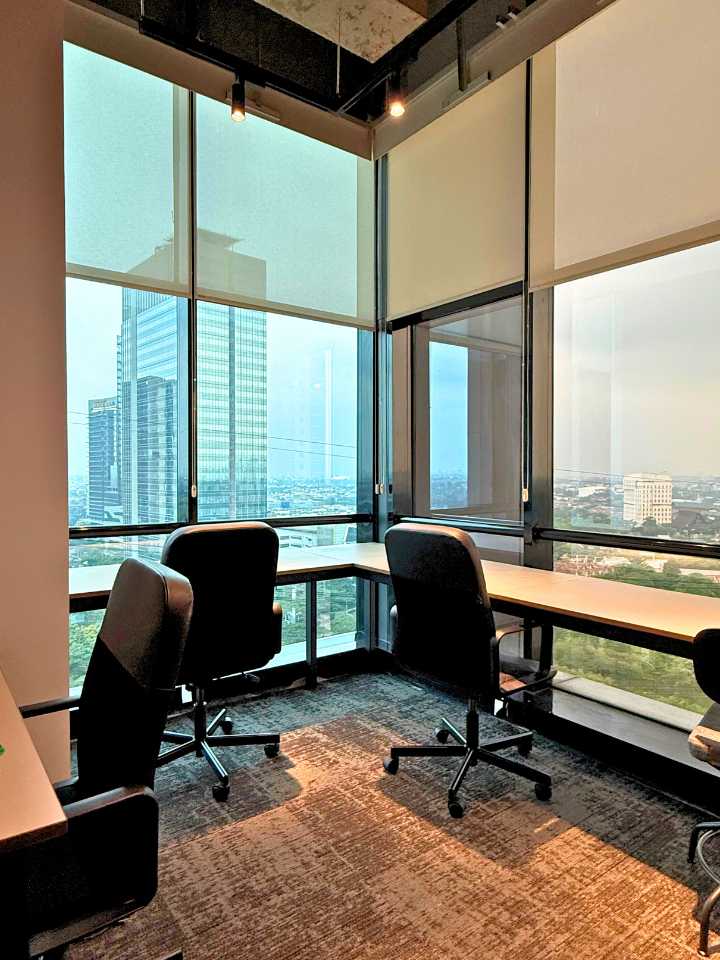 Service office 4 pax virtual office Tangerang Alam Sutera ruangan A