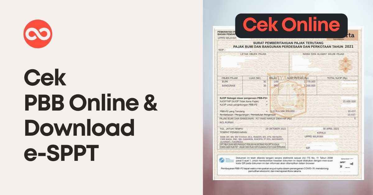 Cek PBB Online: Download e-SPPT Terbaru